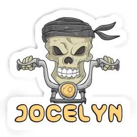 Motard Autocollant Jocelyn Image