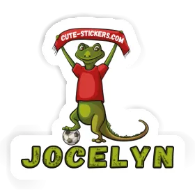 Autocollant Lézard Jocelyn Image