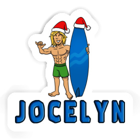 Surfeur Autocollant Jocelyn Image