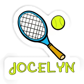 Raquette de tennis Autocollant Jocelyn Image