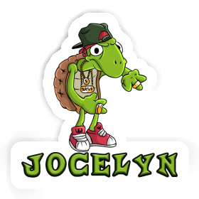 Hip Hop Schildkröte Aufkleber Jocelyn Image