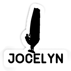 véliplanchiste Autocollant Jocelyn Image