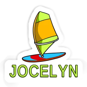 Windsurfbrett Sticker Jocelyn Image