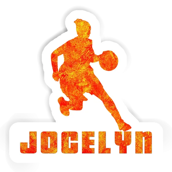 Autocollant Joueuse de basket-ball Jocelyn Notebook Autocollant Joueuse de basket-ball Jocelyn Gift package Image