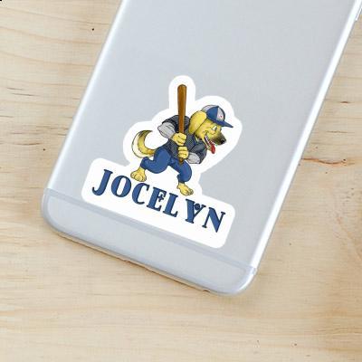 Baseball-Hund Aufkleber Jocelyn Notebook Baseball-Hund Aufkleber Jocelyn Gift package Image