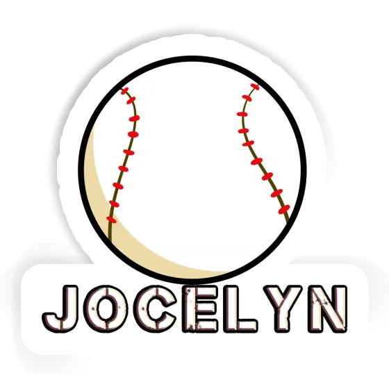 Autocollant Balle de baseball Jocelyn Laptop Autocollant Balle de baseball Jocelyn Laptop Image