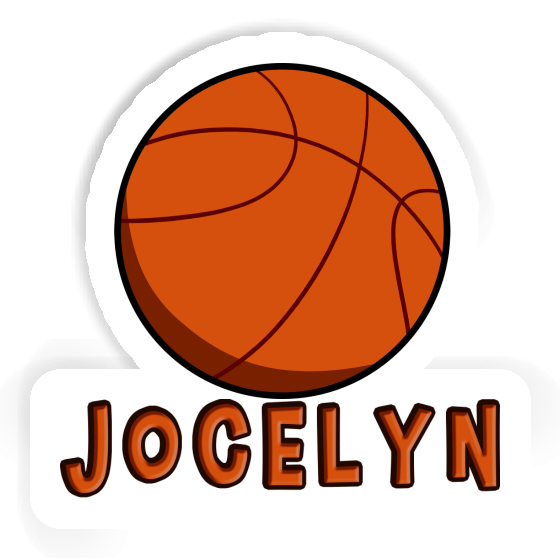 Sticker Jocelyn Basketball Laptop Image