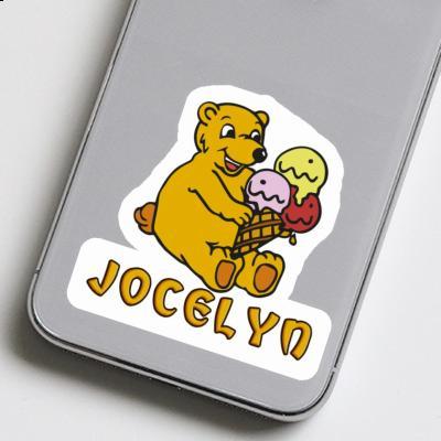 Sticker Jocelyn Bear Gift package Image