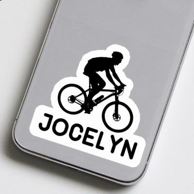 Aufkleber Jocelyn Biker Laptop Image