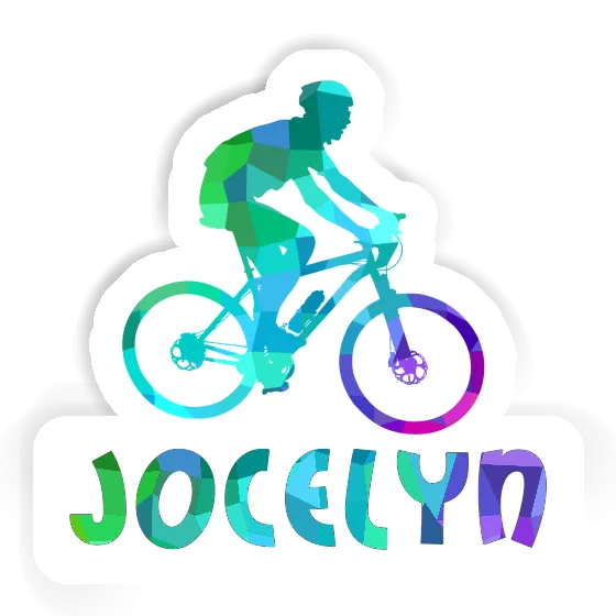 Biker Aufkleber Jocelyn Notebook Image
