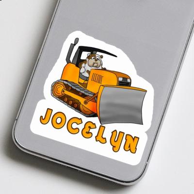 Jocelyn Autocollant Bulldozer Laptop Jocelyn Autocollant Bulldozer Laptop Image