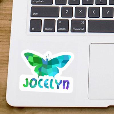 Sticker Jocelyn Butterfly Notebook Sticker Jocelyn Butterfly Gift package Image