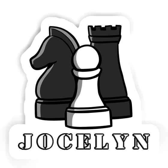 Sticker Chessman Jocelyn Laptop Image