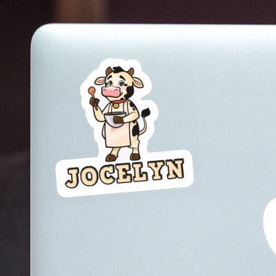 Cow Sticker Jocelyn Notebook Cow Sticker Jocelyn Gift package Image