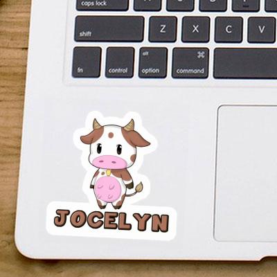 Sticker Jocelyn Cow Image