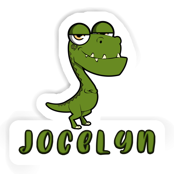Autocollant Dinosaure Jocelyn Laptop Image