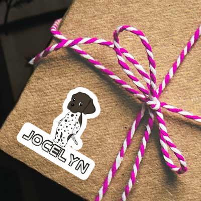 Jocelyn Aufkleber Jagdhund Notebook Image