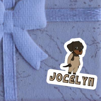 German Wirehaired Pointer Sticker Jocelyn Notebook German Wirehaired Pointer Sticker Jocelyn Gift package Image