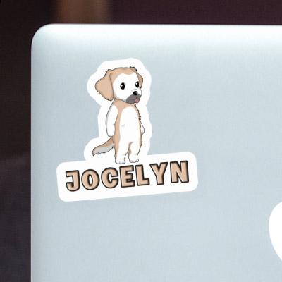 Golden Retriever Sticker Jocelyn Laptop Golden Retriever Sticker Jocelyn Laptop Image