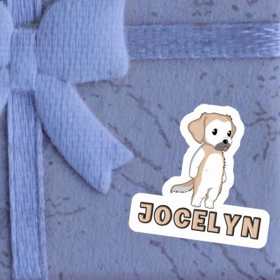 Golden Retriever Sticker Jocelyn Notebook Golden Retriever Sticker Jocelyn Gift package Image
