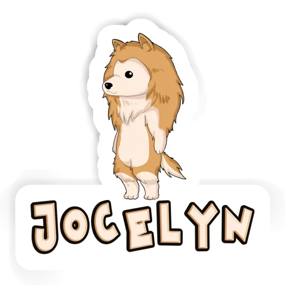 Sticker Collie Jocelyn Sticker Collie Jocelyn Image