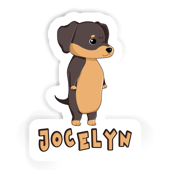 Jocelyn Sticker Dachshund Image
