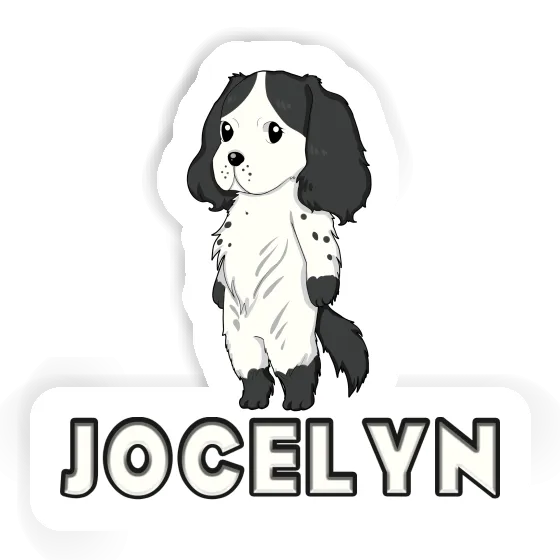 Jocelyn Sticker English Cocker Spaniel Notebook Jocelyn Sticker English Cocker Spaniel Notebook Image