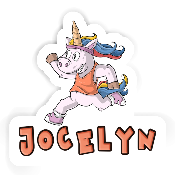 Coureuse Autocollant Jocelyn Coureuse Autocollant Jocelyn Image
