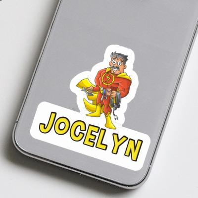 Électricien Autocollant Jocelyn Laptop Électricien Autocollant Jocelyn Laptop Image