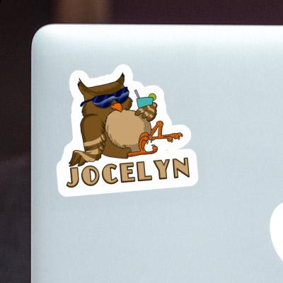 Autocollant Hibou Jocelyn Autocollant Hibou Jocelyn Image