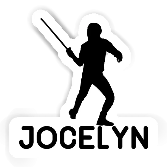 Jocelyn Sticker Fencer Notebook Jocelyn Sticker Fencer Gift package Image