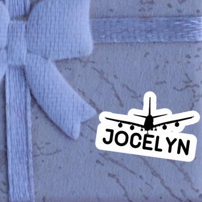 Flugzeug Sticker Jocelyn Laptop Image