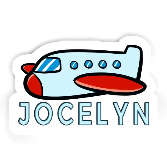 Jocelyn Sticker Plane Notebook Jocelyn Sticker Plane Gift package Image