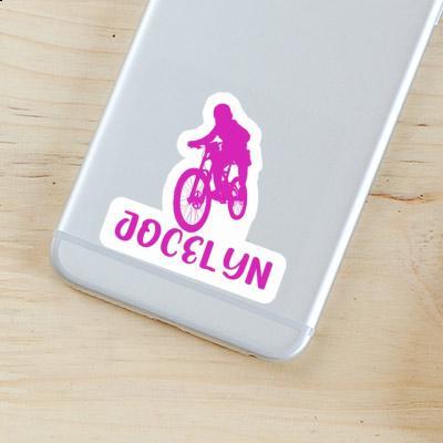Aufkleber Jocelyn Freeride Biker Notebook Image