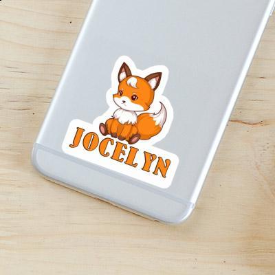 Renard Autocollant Jocelyn Image