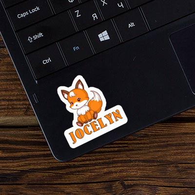 Jocelyn Sticker Fox Laptop Jocelyn Sticker Fox Laptop Image