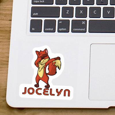 Dabbing Fox Sticker Jocelyn Gift package Image