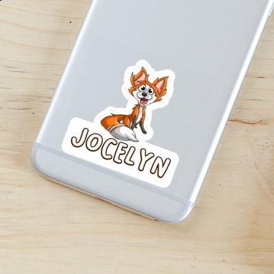 Jocelyn Sticker Fox Notebook Image