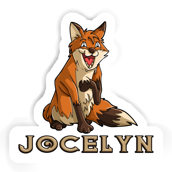 Jocelyn Sticker Fox Laptop Jocelyn Sticker Fox Laptop Image