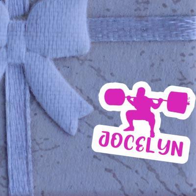Gewichtheberin Aufkleber Jocelyn Notebook Gewichtheberin Aufkleber Jocelyn Gift package Image