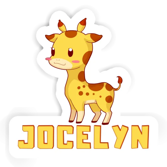 Autocollant Jocelyn Girafe Notebook Autocollant Jocelyn Girafe Notebook Image