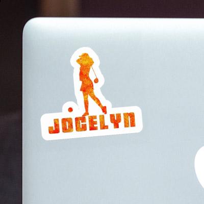 Sticker Jocelyn Golferin Laptop Image