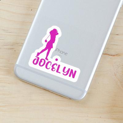 Golfer Sticker Jocelyn Notebook Golfer Sticker Jocelyn Gift package Image