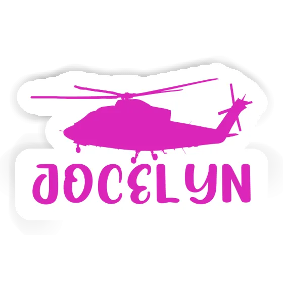 Jocelyn Sticker Helicopter Notebook Jocelyn Sticker Helicopter Gift package Image