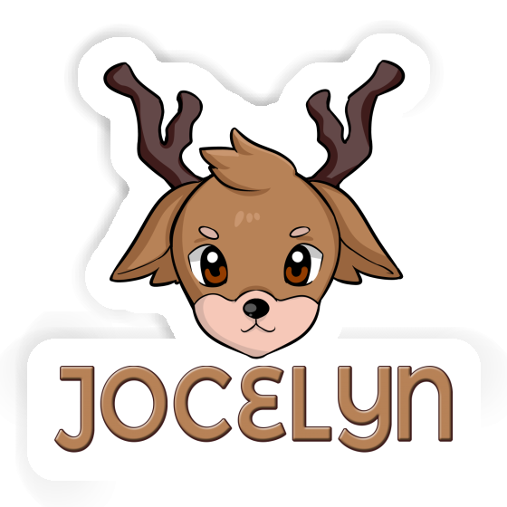 Autocollant Cerf Jocelyn Notebook Autocollant Cerf Jocelyn Notebook Image