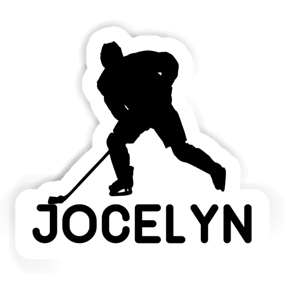 Eishockeyspieler Aufkleber Jocelyn Image
