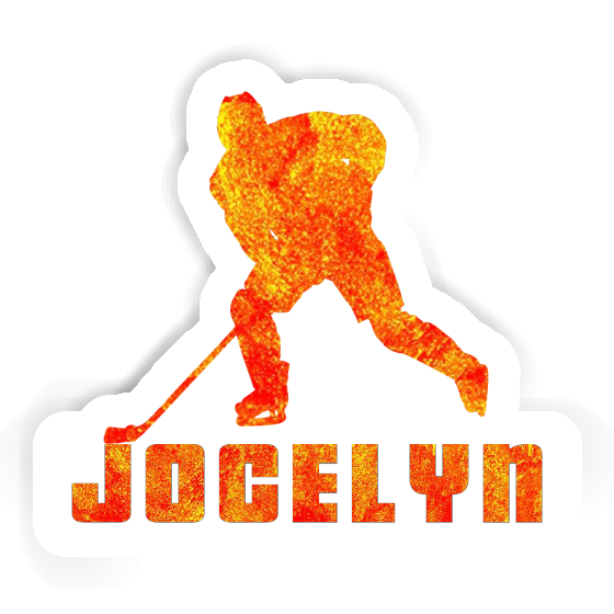 Eishockeyspieler Sticker Jocelyn Notebook Image
