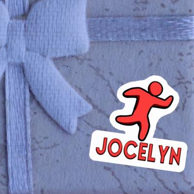 Jocelyn Autocollant Joggeur Laptop Jocelyn Autocollant Joggeur Laptop Image