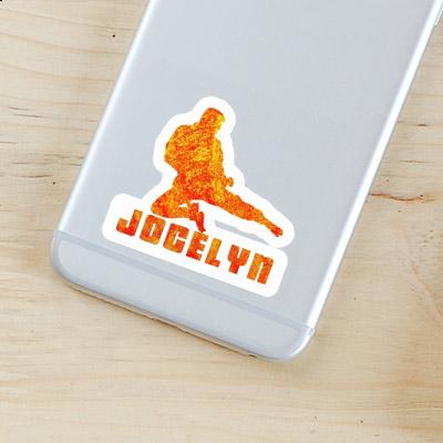 Sticker Jocelyn Karateka Laptop Image