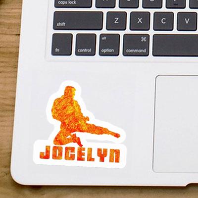 Sticker Jocelyn Karateka Notebook Image